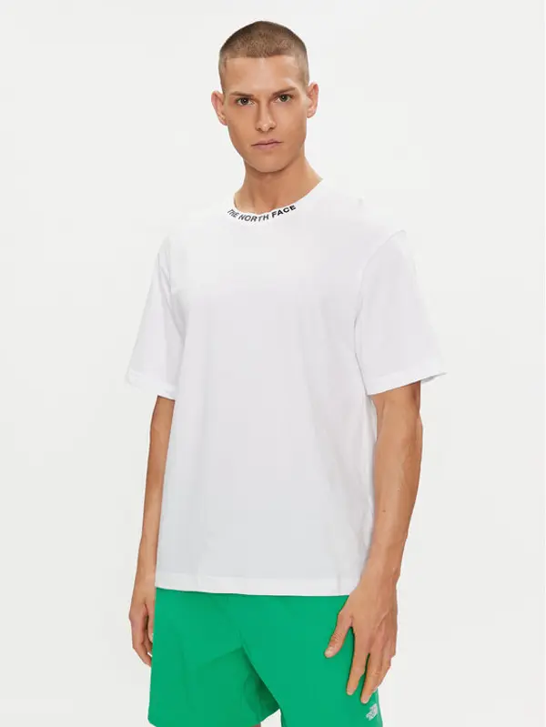 The North Face The North Face T-shirt Zumu NF0A87DD Bijela Regular Fit