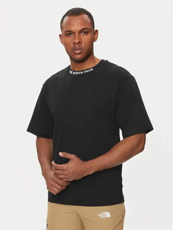 The North Face The North Face T-shirt Zumu NF0A87DD Crna Regular Fit