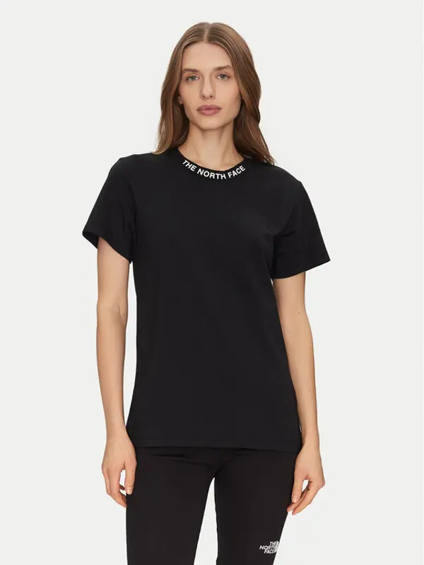 The North Face The North Face T-shirt Zumu NF0A87DJ Crna Regular Fit