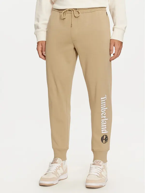 Timberland Timberland Donji dio trenerke TB0A5YFBDH41 Bež Regular Fit
