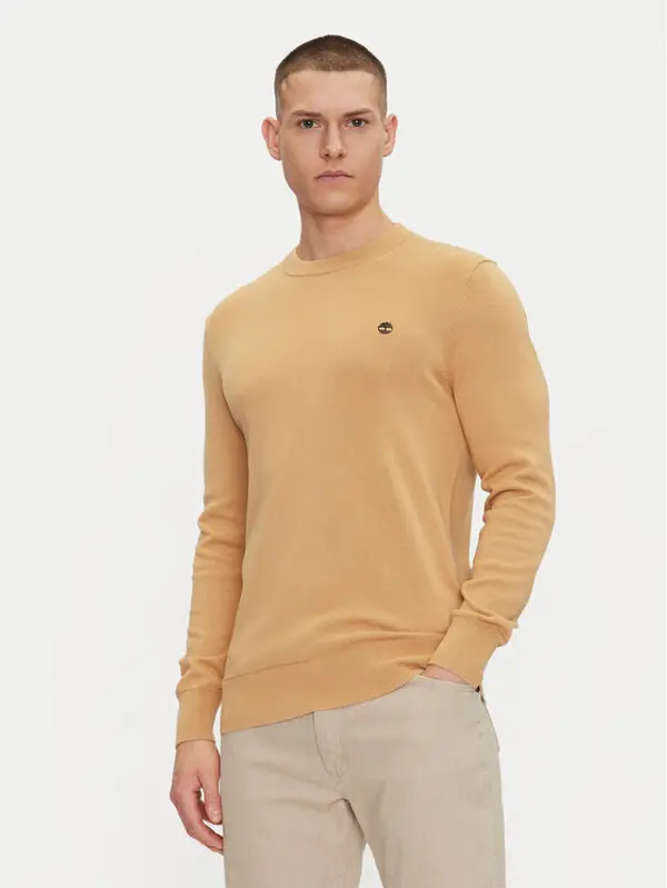 Timberland Timberland Džemper TB0A2BMM Bež Regular Fit