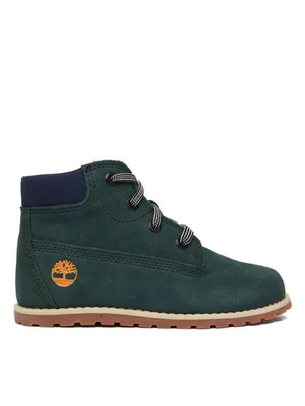 Timberland Timberland Gležnjače Pokey Pine Mid Lace Up TB0A292EEY01 Zelena
