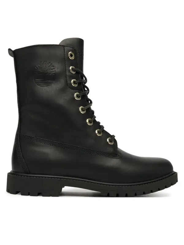 Timberland Timberland Gležnjače Premium 8 Inch Lace Up Wp TB0A43MXW021 Crna