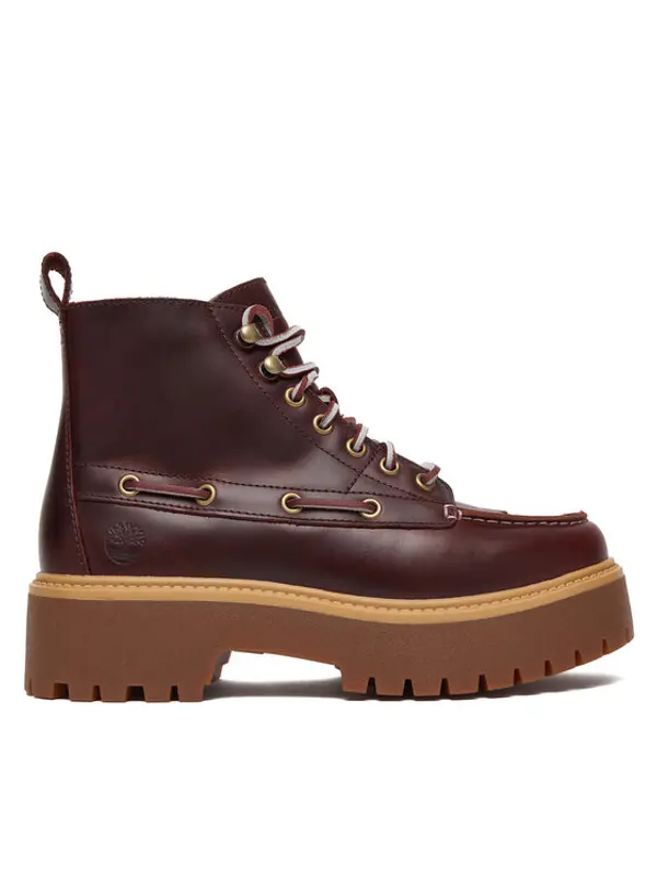 Timberland Timberland Gležnjače Stone Street Mid TB0A27YZEIW1 Tamnocrvena