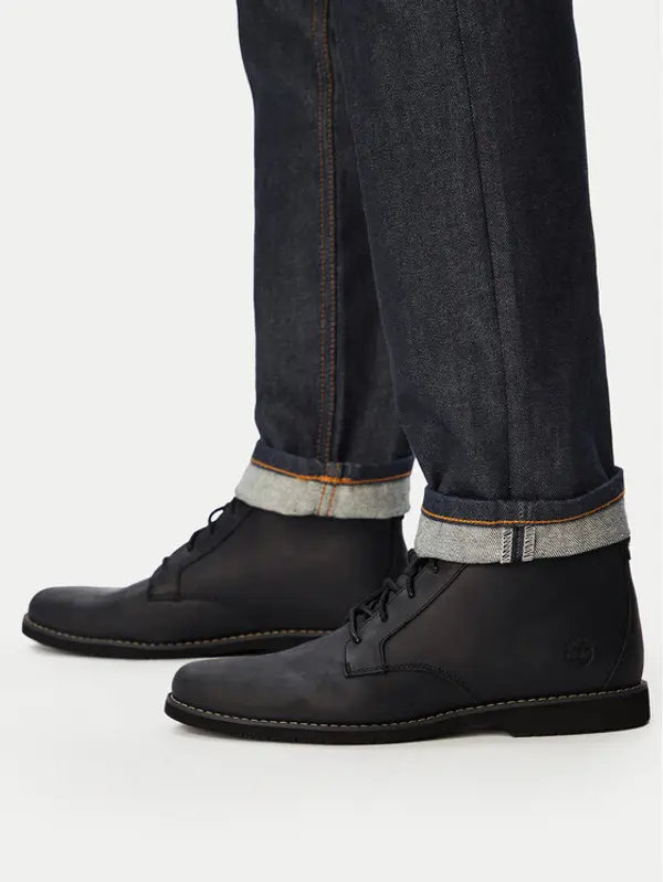 Timberland Timberland Gležnjače Woodhull Mid Lace Up TB0A413Z0011 Crna
