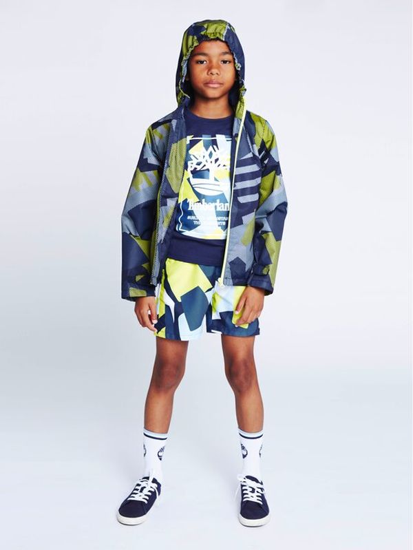 Timberland Timberland Jakna protiv vjetra T26583 S Plava Regular Fit