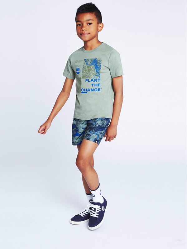 Timberland Timberland Kupaće gaće i hlače T24C34 D Zelena Regular Fit