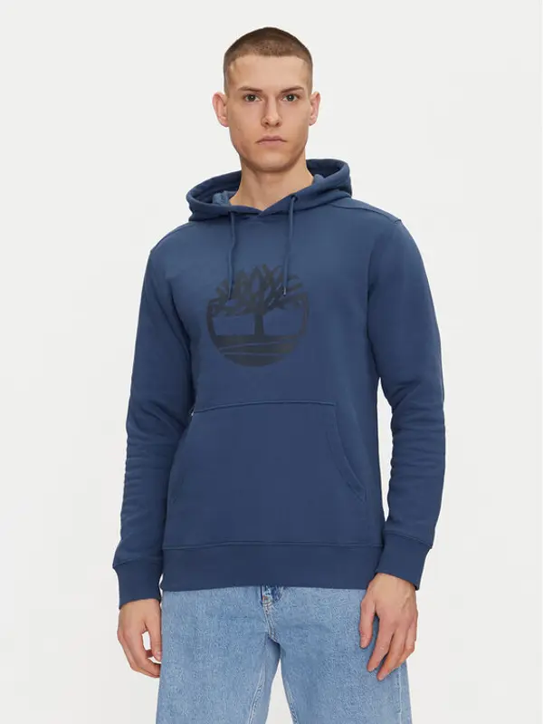 Timberland Timberland Majica dugih rukava TB0A2BJH Tamnoplava Regular Fit