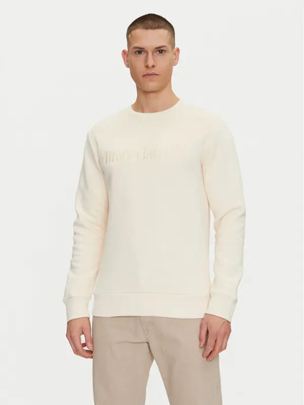 Timberland Timberland Majica dugih rukava TB0A6VG6 Bež Regular Fit