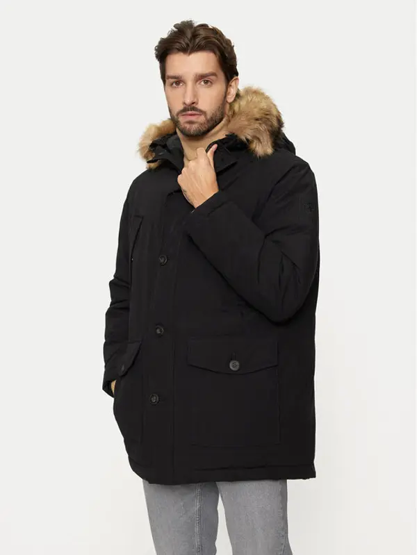 Timberland Timberland Parka Scar Ridge TB0A22W2 Crna Regular Fit