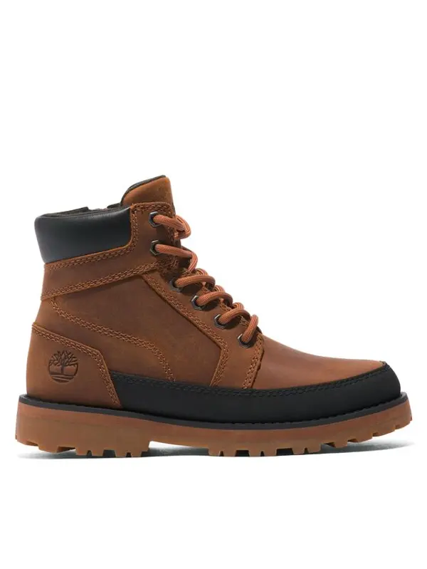 Timberland Timberland Planinarske cipele Courma Kid Boot W/ Rand TB0A5XJ9F131 Smeđa