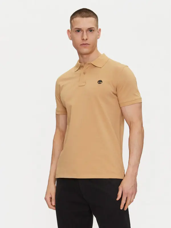 Timberland Timberland Polo TB0A6VDP Bež Regular Fit