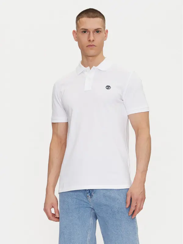 Timberland Timberland Polo TB0A6VDP Bijela Regular Fit