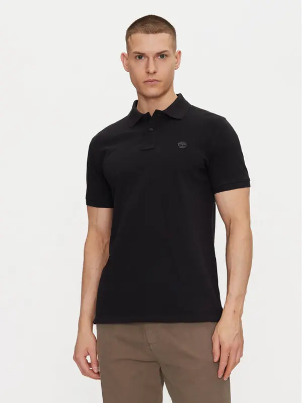 Timberland Timberland Polo TB0A6VDP Crna Regular Fit