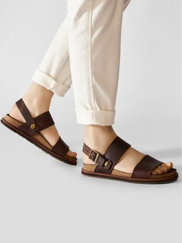 Timberland Timberland Sandale Amalfi Vibes 2Band Sandal TB0A419HV131 Smeđa