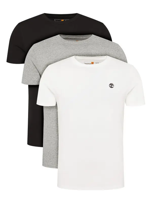 Timberland Timberland Set t-shirt majica﻿ TB0A6GH1 Šarena Slim Fit