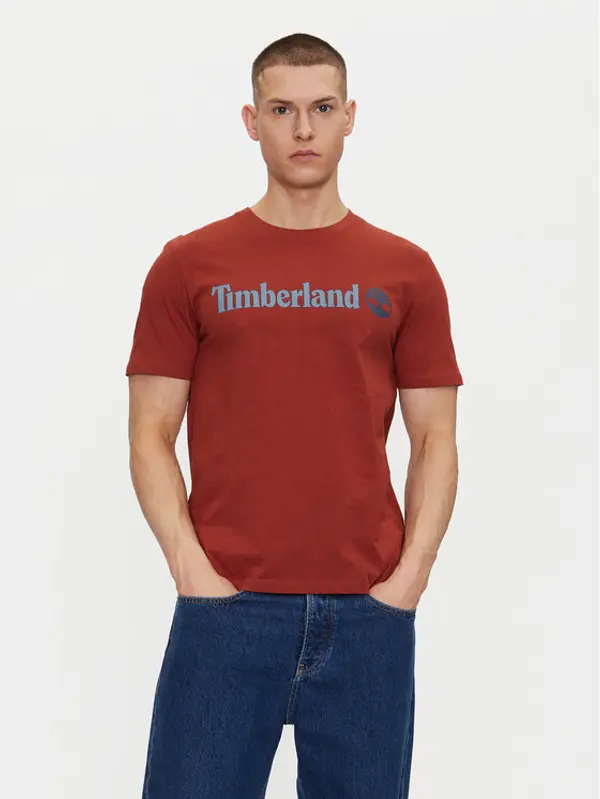 Timberland Timberland T-shirt TB0A5UPQ Crvena Regular Fit