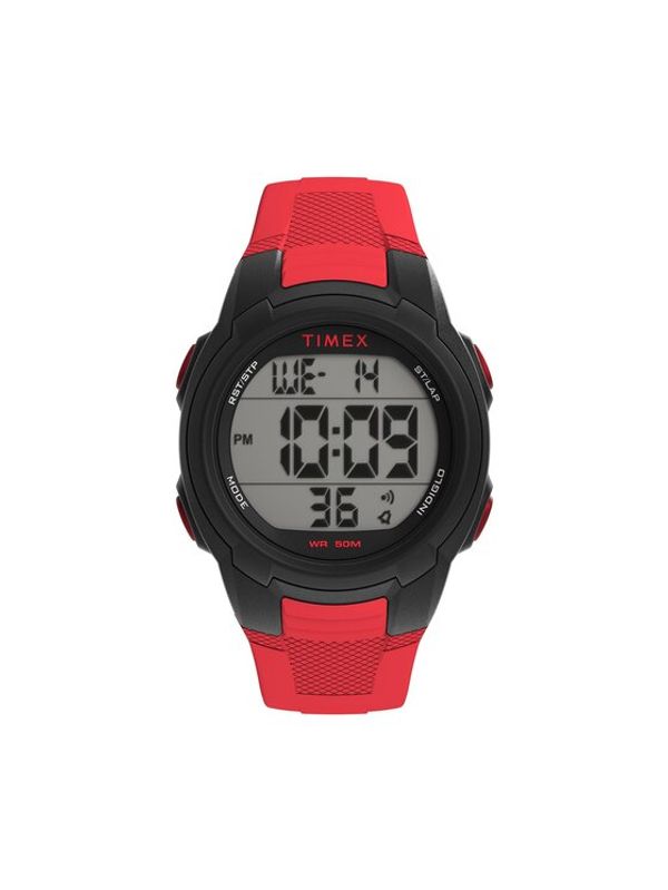 Timex Timex Sat DGTL Sport T100 TW5M58500 Crvena