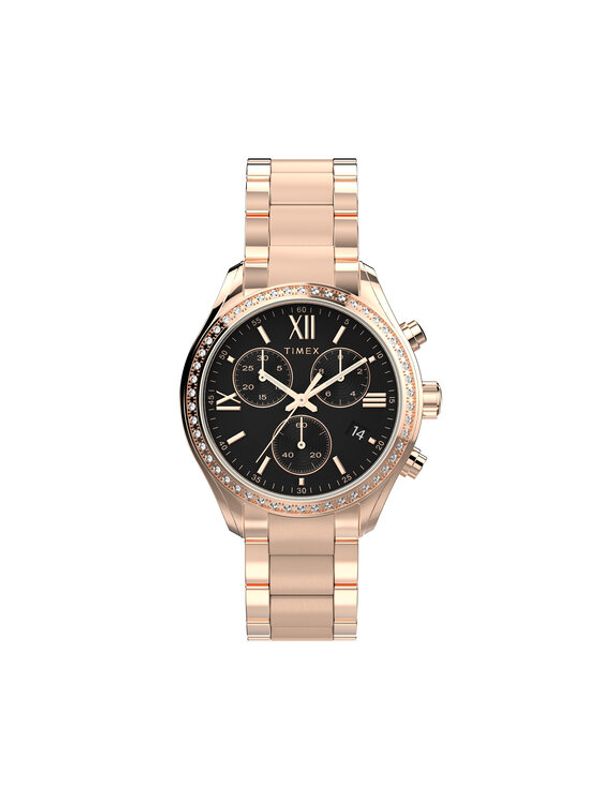 Timex Timex Sat Dress Chronograph TW2W20100 Ružičasto zlato
