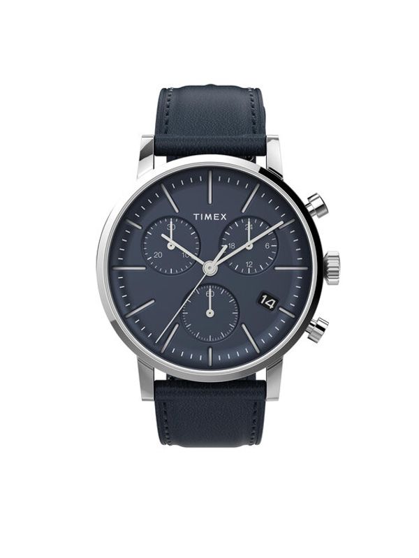 Timex Timex Sat Midtown Chronograph TW2V36800 Tamnoplava