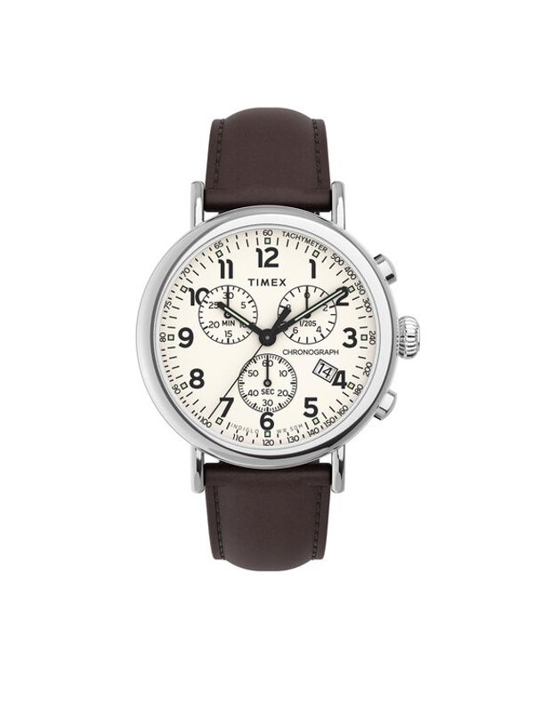 Timex Timex Sat Standard Chronograph TW2V27600 Smeđa