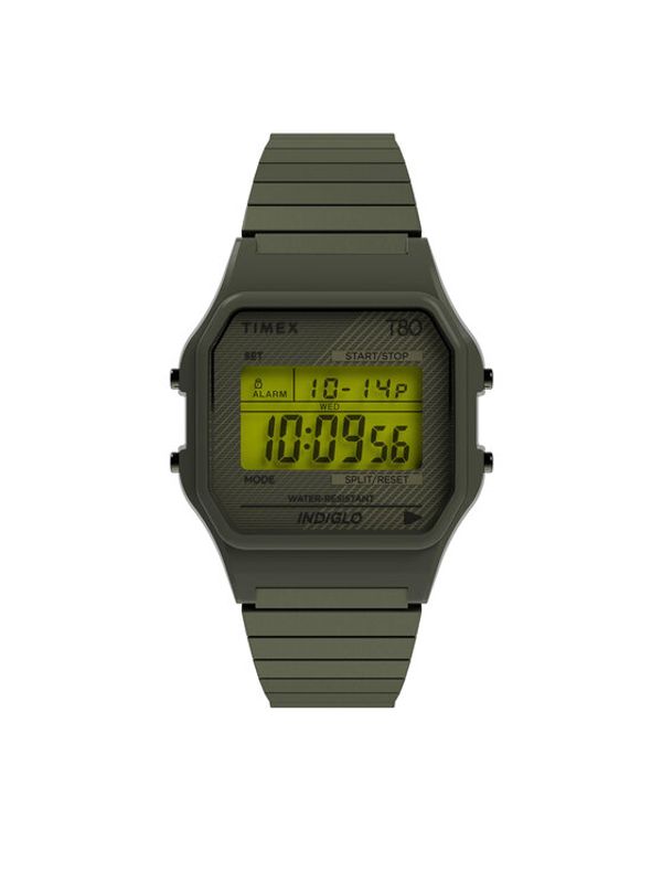Timex Timex Sat T80 TW2U94000 Zelena