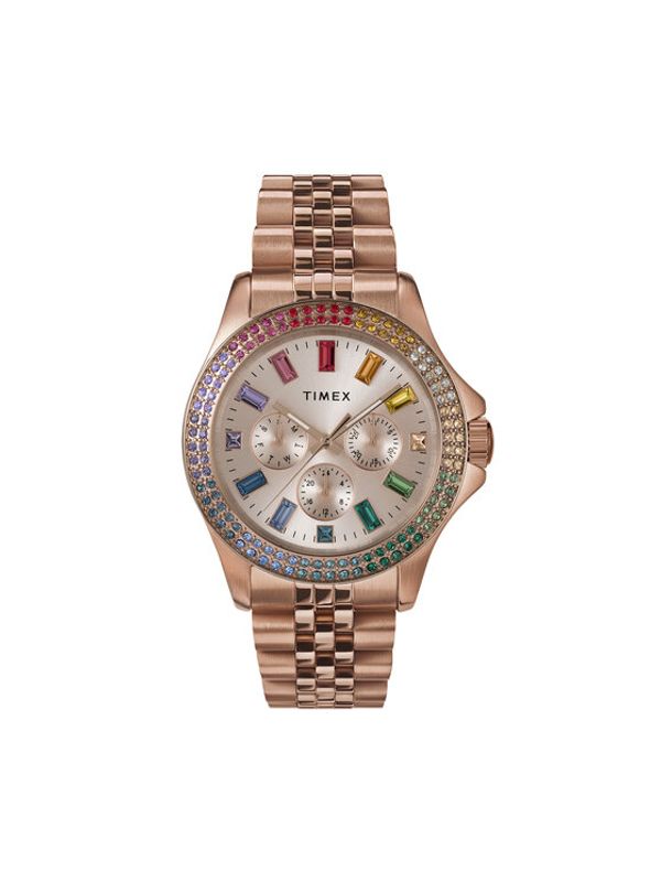 Timex Timex Sat TW2W34200 Ružičasto zlato