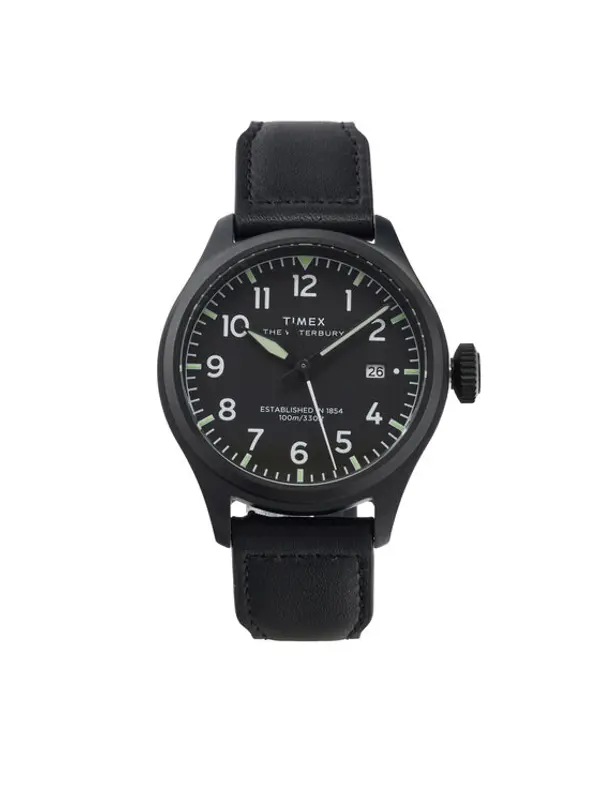 Timex Timex Sat Waterbury Ace TW2Y18900 Crna