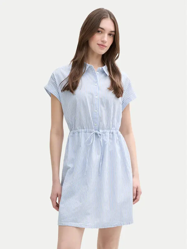 Tom Tailor Tom Tailor Denim Haljina košulja 1045766 Plava Regular Fit
