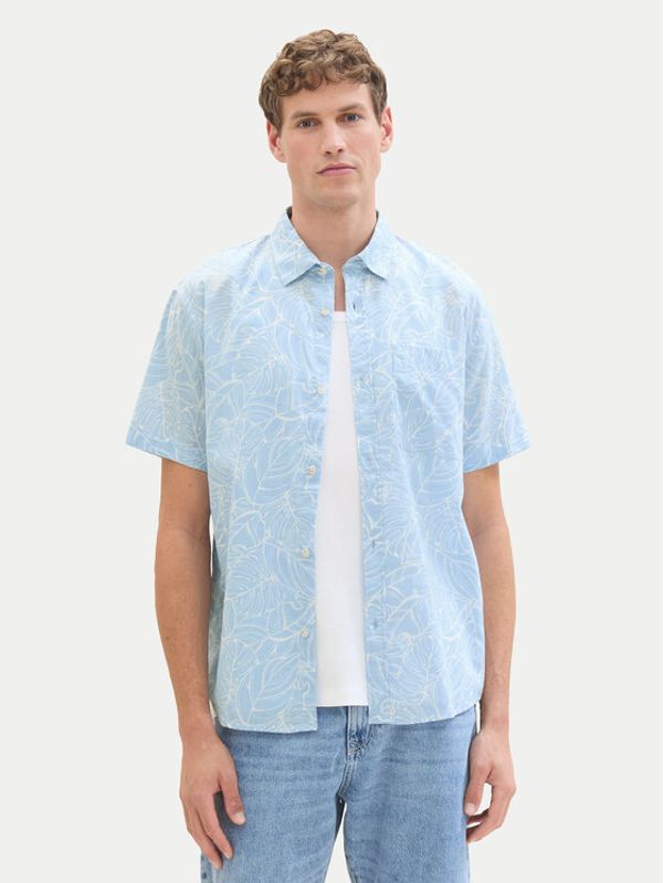 Tom Tailor Denim Tom Tailor Denim Košulja 1040161 Svijetloplava Relaxed Fit