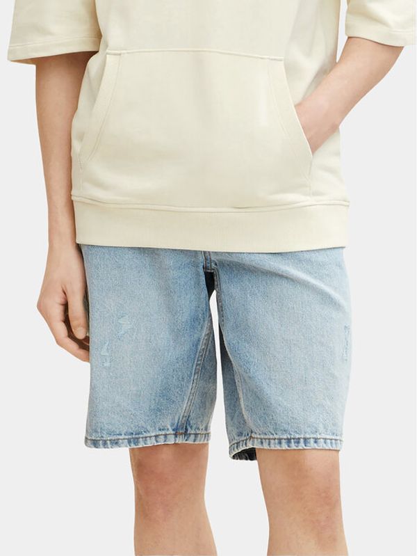 Tom Tailor Denim Tom Tailor Denim Kratke traperice 1032259 Svijetloplava Loose Fit