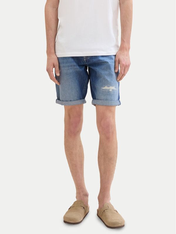 Tom Tailor Denim Tom Tailor Denim Kratke traperice 1041433 Plava Slim Fit