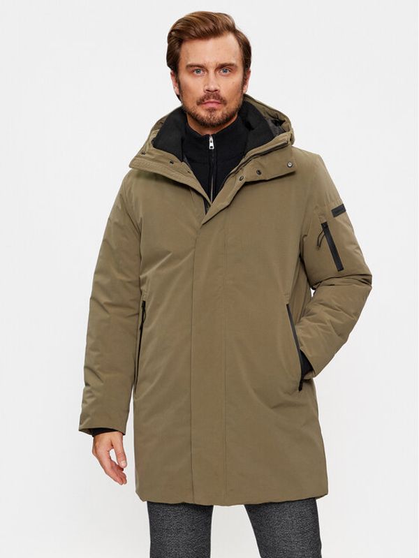 Tom Tailor Denim Tom Tailor Denim Prijelazna jakna 1037387 Zelena Regular Fit