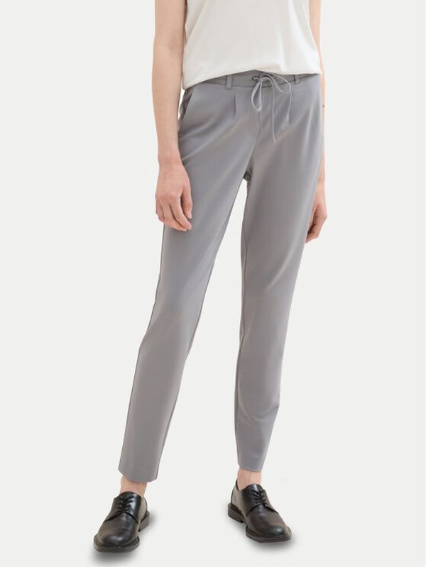 Tom Tailor Tom Tailor Hlače 1008375 Siva Loose Fit