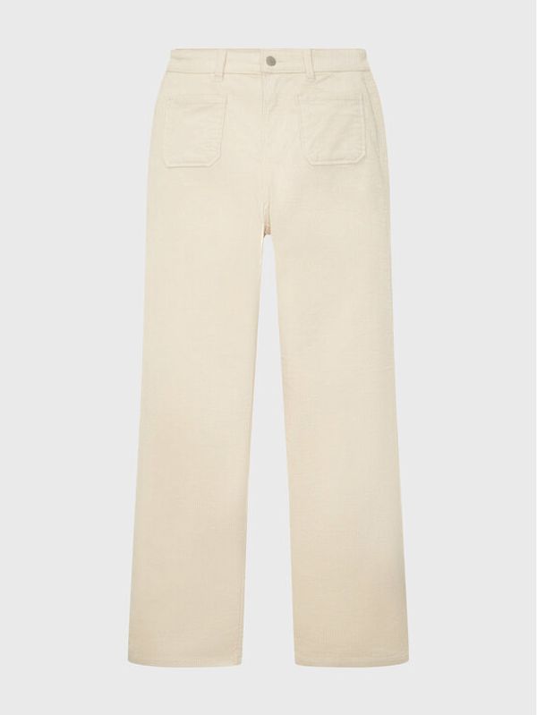Tom Tailor Tom Tailor Hlače 1034451 Écru Regular Fit