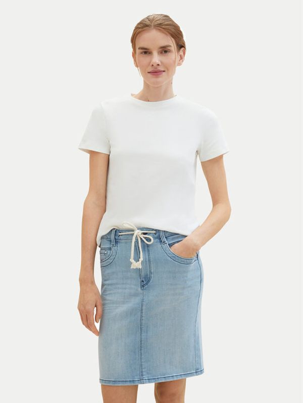 Tom Tailor Tom Tailor Jeans suknja 1040349 Plava Regular Fit