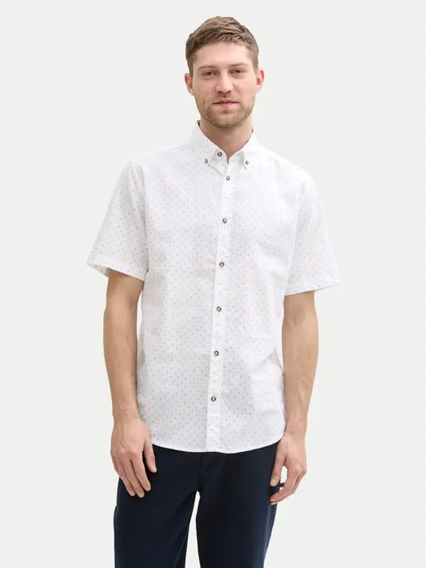 Tom Tailor Tom Tailor Košulja 1045099 Bijela Regular Fit