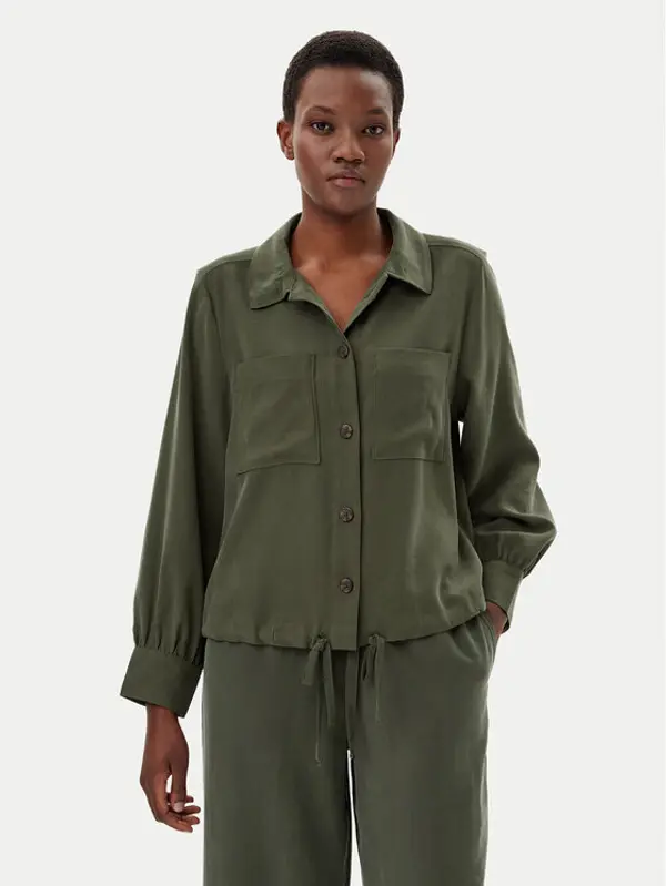 Tom Tailor Tom Tailor Košulja 1045274 Zelena Regular Fit
