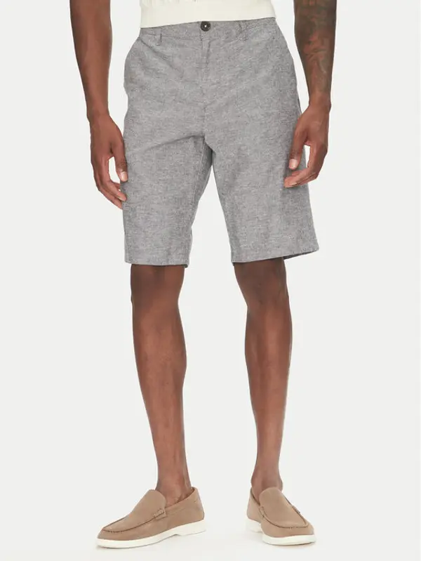 Tom Tailor Tom Tailor Kratke hlače 1044712 Siva Slim Fit