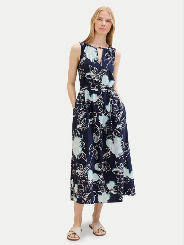 Tom Tailor Tom Tailor Ljetna haljina 1041530 Tamnoplava Regular Fit