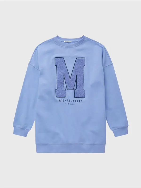 Tom Tailor Tom Tailor Majica dugih rukava 1033119 Ljubičasta Oversize