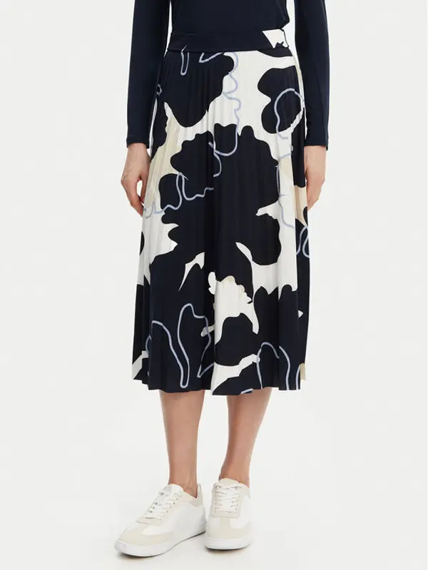 Tom Tailor Tom Tailor Plesirana suknja 1045295 Tamnoplava Regular Fit