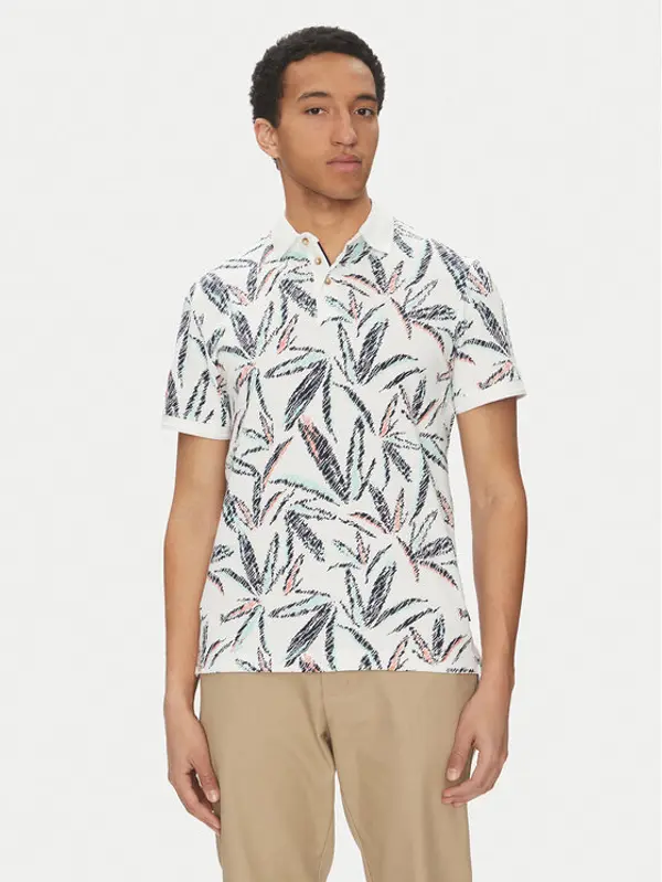 Tom Tailor Tom Tailor Polo 1045706 Bijela Regular Fit