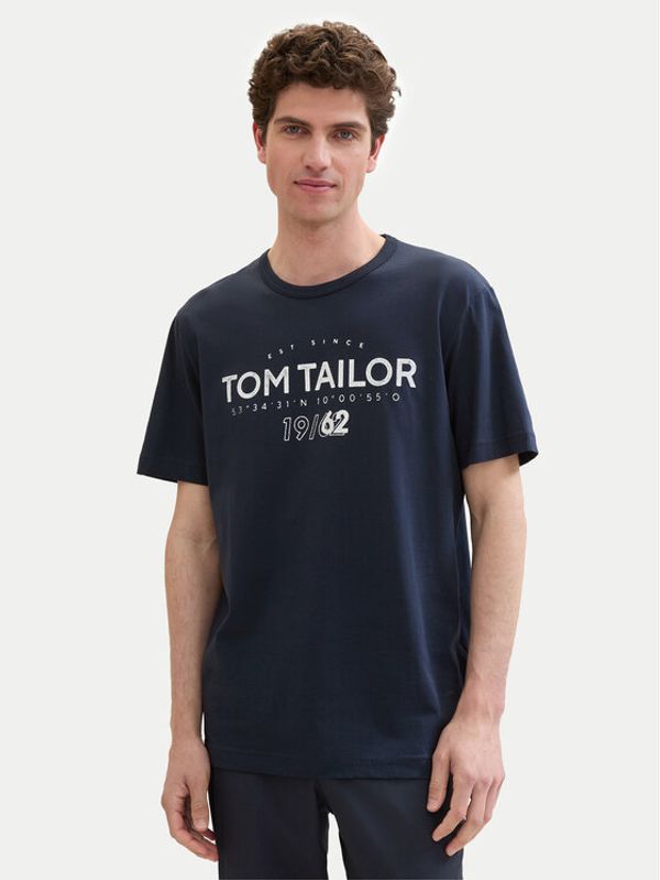 Tom Tailor Tom Tailor T-shirt 1041871 Tamnoplava Regular Fit