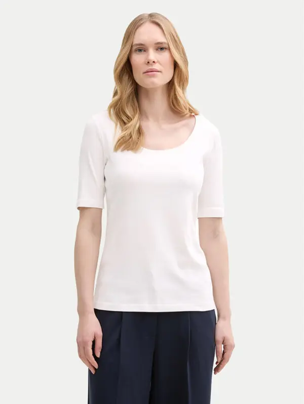 Tom Tailor Tom Tailor T-shirt 1045541 Bijela Regular Fit