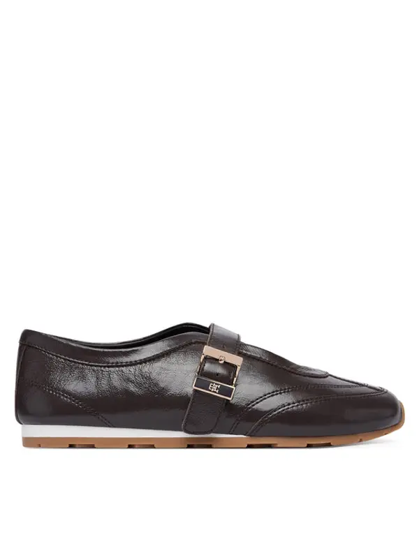 Tommy Hilfiger Tommy Hilfiger Balerinke Bella Ballet Mary Jane FW0FW09416 Smeđa