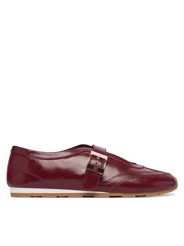 Tommy Hilfiger Tommy Hilfiger Balerinke Bella Ballet Mary Jane FW0FW09416 Tamnocrvena