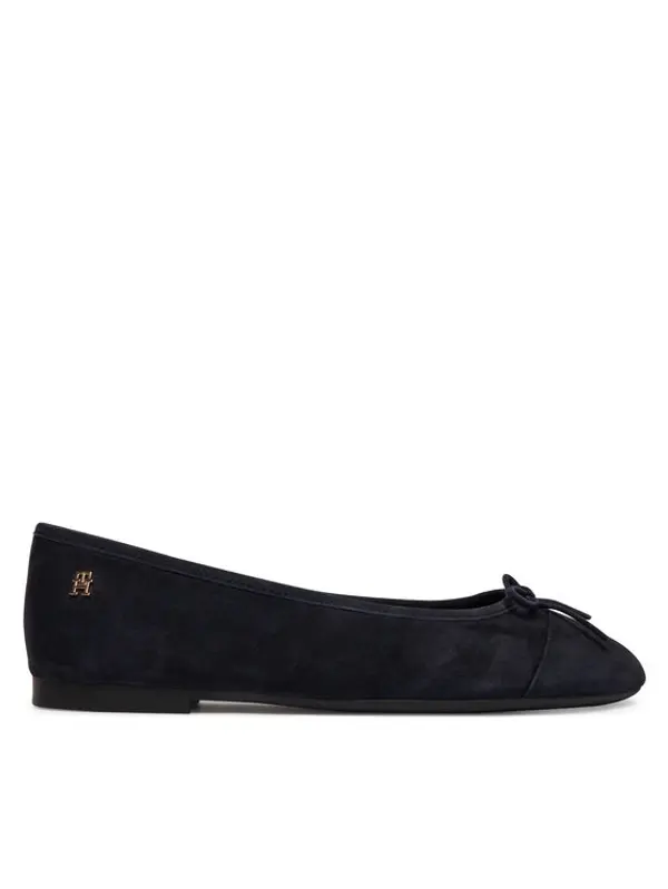 Tommy Hilfiger Tommy Hilfiger Balerinke FW0FW09357 Tamnoplava