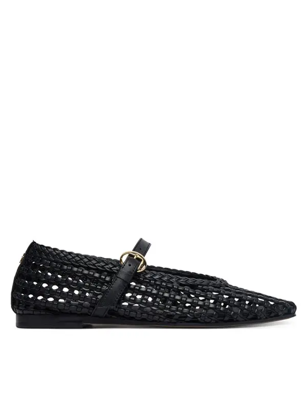 Tommy Hilfiger Tommy Hilfiger Balerinke Mary Jane Ballerinas FW0FW09244 Crna