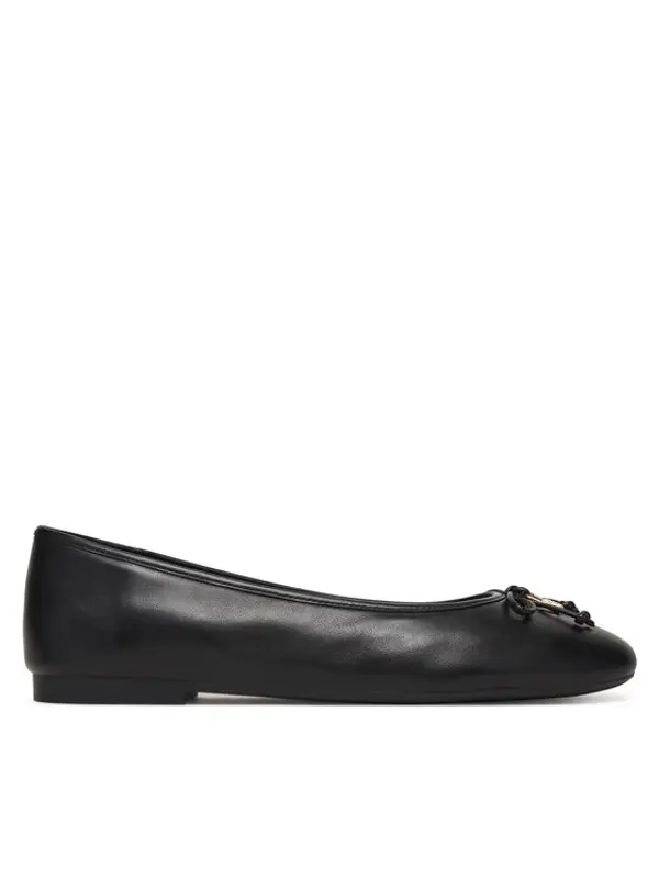 Tommy Hilfiger Tommy Hilfiger Balerinke Smooth Lthr Ballet FW0FW09006 Crna